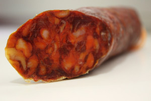 Detalle del Corte del Chorizo Magno. Foto: Javier Lastras (Flickr)