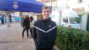 Alberto Parrilla se mostró muy satisfecho tras ganar su primera carrera popular de atletismo.