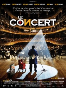 Póster de la película 'Le concert', con la que se inicia el ciclo Tapacine. 