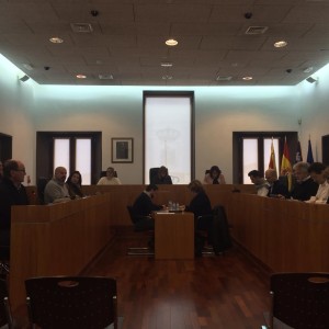 La problemática del emisario de Talamanca ha centrado parte del debate del pleno de Vila.  Foto: B. Rosselló