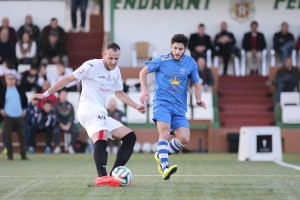 Erencia ha sido expulsado en el segundo tiempo por doble amarilla. Fútbol Pitiuso