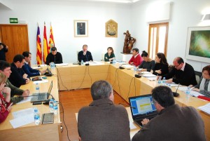 Un moment del ple de Formentera