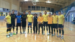 La plantilla del Ushuaïa Ibiza Vóley realizó su último entrenamiento en es Viver antes de viajar a Teruel.