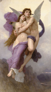 'El rapto de Psique por Cupido' de William-Adolphe Bouguereau.