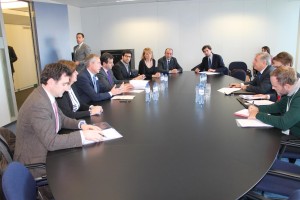 Un momento de la reunión celebrada hoy en Bruselas. Foto: Consell Insular