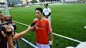 Aitor Ramírez está siendo la sensación del Cibao FC en el inicio de la Liga Dominicana.