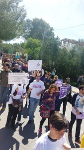 La marcha transcurrió sin incidentes y en un ambiente festivo.