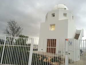 El edificio del Observatorio de Puig des Molins. Foto: L.A.