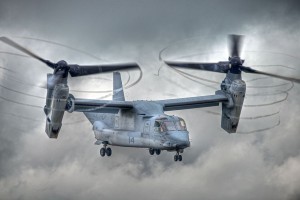 El avión norteamericano de combate V22-Osprey. Foto: Wikipedia