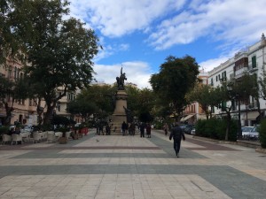 Imagen del paseo de s'Alamera.