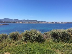 Una imagen de la bahía de Cala de Bou.