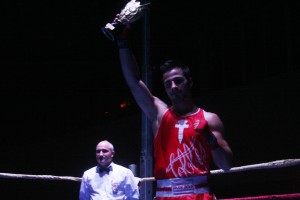 Gabriel Jaime se proclamó campeón de Baleares amateur de peso gallo. Fotos: C. V.