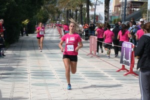 Rocío Caballero fue la primera clasificada con un tiempo de 11:59 minutos.