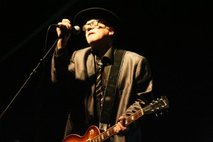 Julián Hernández, cantante y guitarra del grupo gallego Siniestro Total.