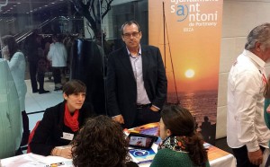 El concejal de turismo de Sant Antoni, en el workshop.