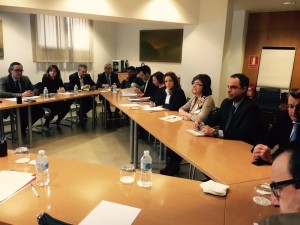 Imagen de la reunión celebrada esta mañana. Foto: Consell Insular