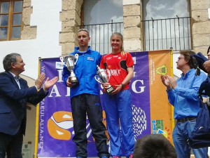 Adrián Guirado y Alexia Hartmann fueron los dos ganadores absolutos de la carrera.