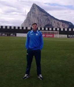 Luis Lara, exdelantero del Jerez Industrial, es el nuevo fichaje del Sant Jordi. Foto: Twitter