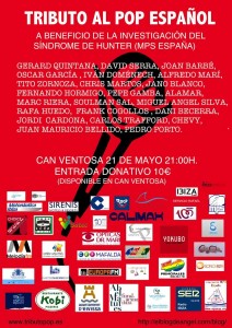 En la imagen, el cartel de este concierto benéfico. 