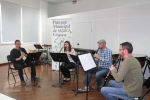 Imagen de los músicos en el encuentro de clarinetes. Foto: Ayuntamiento de Ibiza