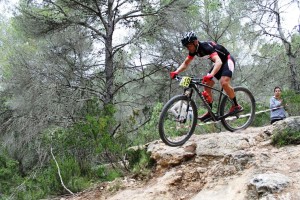 Juan Antonio Costa se llevó la victoria este sábado en la BTT Cala Salada. Fotos: Master Team