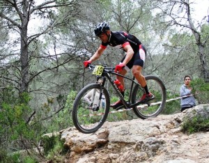 Juan Antonio Costa se llevó la victoria este sábado en la BTT Cala Salada. Fotos: Master Team