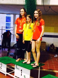 Naiara Fernández logró dos oros y un bronce en el Open de Castilla La Mancha.