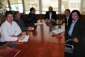 Imagen de la primera reunión de la comisión mixta Ibiza Isla Digital. Foto: Consell d'Eivissa