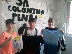 Varios de los vencedores en la actividad 'Sa Colomina Pensa' cedlebrada en el IES Sa Colomina.