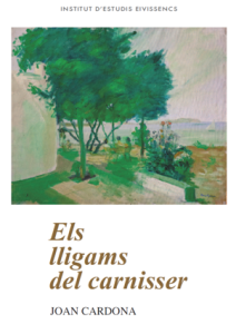 Portada de l'obra de Joan Cardona, 'Els lligams del carnisser'. 