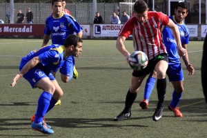 Bernal, en un instante del partido jugado en Menorca. Foto: menorcaaldia.com