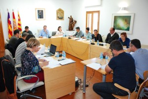 Imatge del darrer ple de la legislatura celebrat a Formentera.