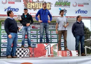 Adrià Costa fue le tercer clasificado en la categoría de Enduro B 4T.