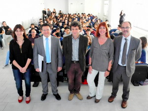 Imagen del debate "Parlem de Drogas" celebrado este miércoles en el Centro Cultural Cervantes de Sant Antoni