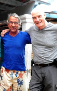 Barbet Schroeder y Pedro Martín