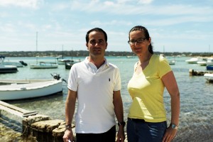 Jose Manuel Alcaraz y Gabriela Mayans en una imagen de archivo.