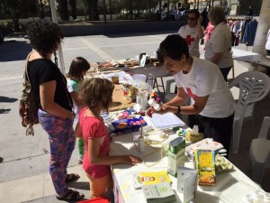 Dia mundial del reciclatge celebrat l'any passat.