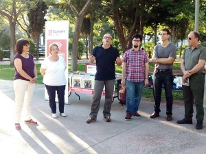 Un moment de la presentació de Guanyem Eivissa.