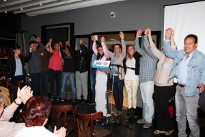 Un momento de la presentación de la formación en Formentera. 