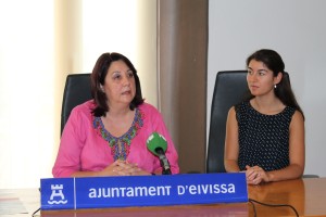 Lina Sansano y Maria José Perete presentaron la nueva edición del festival de música. 