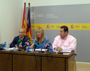 Imagen de la rueda de prensa de presentación del despliegue electoral