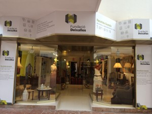 Imagen de la tienda de la Fundación Deixalles