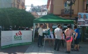 Paradeta de GxE al passeig de s’Alamera de Vila