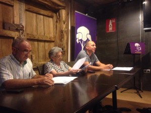 Los candidatos del PI durante el mitin celebrado en Sant Antoni