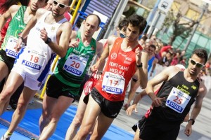 Marc Tur, en una imagen de archivo, fue descalificado en su debut en los 50 kilómetros marcha.