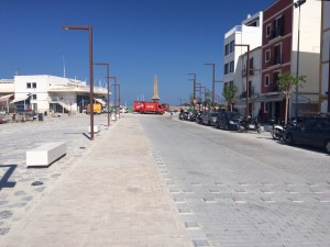 El puerto de Vila y la zona de La Marina.