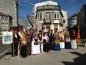 El grupo de Sa Bodega en A Estrada. 