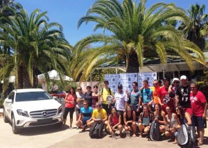 Todos los finalistas en la quinta edición del Torneo de Pádel Terranauto.