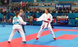 Irene Colomar, en su última competición en activo, se quedó fuera de la lucha por las medallas.