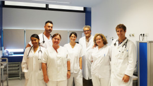 El equipo de Cardiología de Can Misses. 